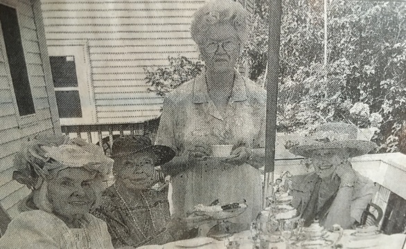 Enjoying Tea together